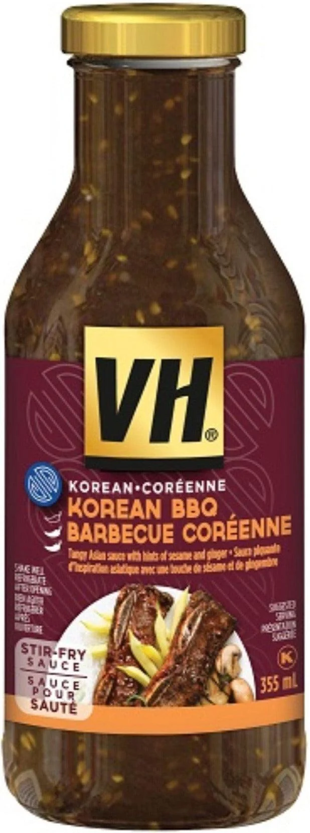 VH - South Korean BBQ Sauce — Case (12 x 355 ML)