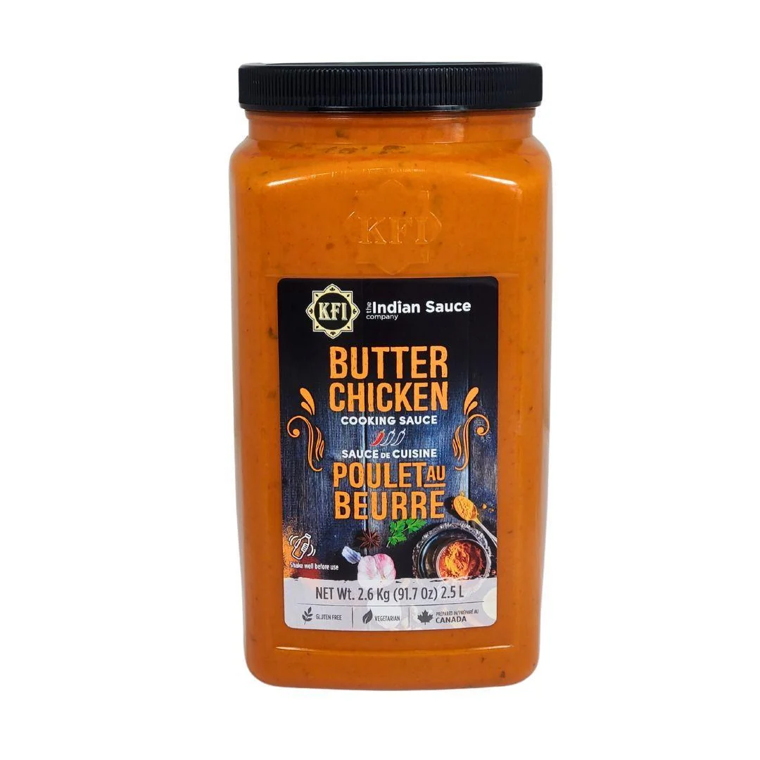 KFI - Butter Chicken Sauce — Case (2 x 2.5 L)