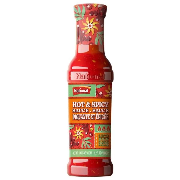 National - Hot & Spicy - Ketchup — Case (6 x 800 G)