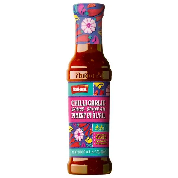 National - Chilli Garlic - Sauce — Case (6 x 800 G)