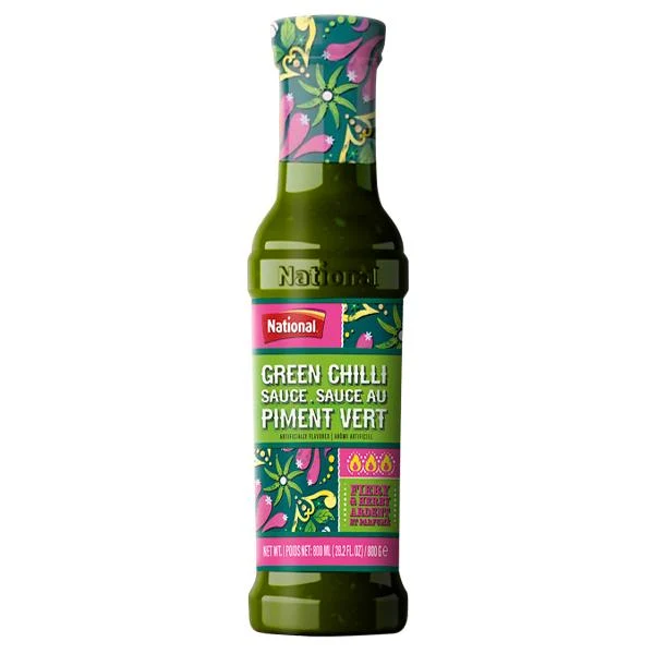 National - Green Chilli - Sauce — Each (800 G)