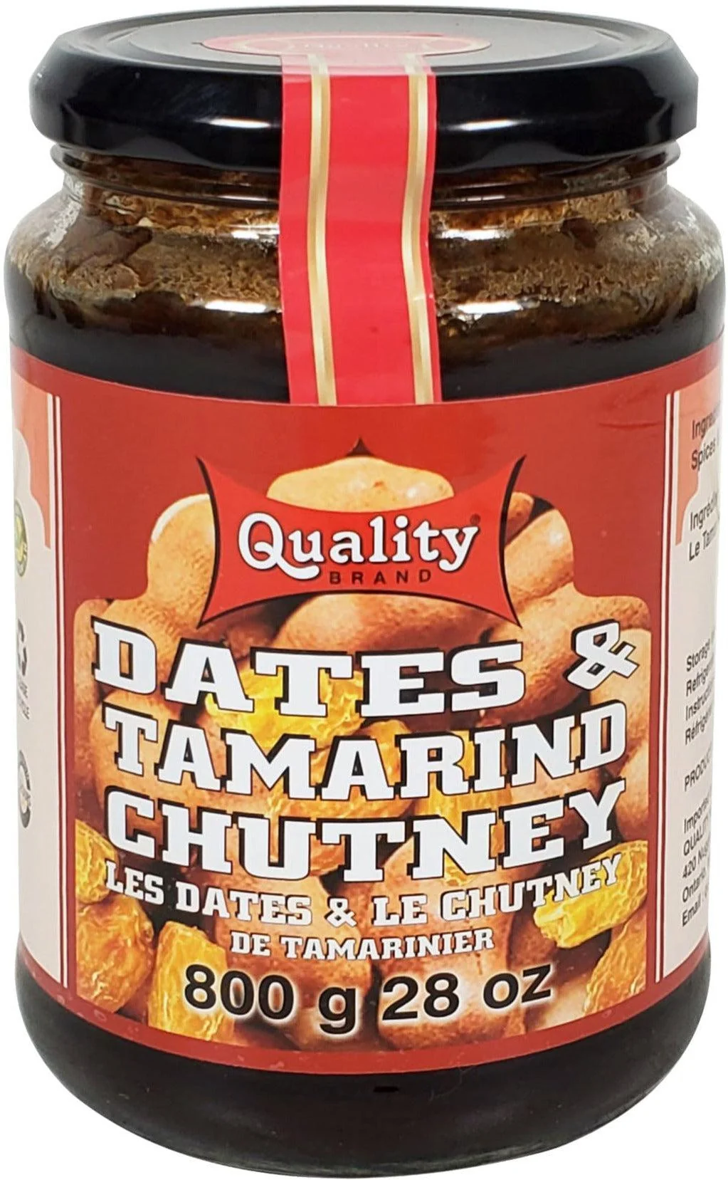 Quality - Chutney - Date & Tamarind — Case (12 x 800 G)