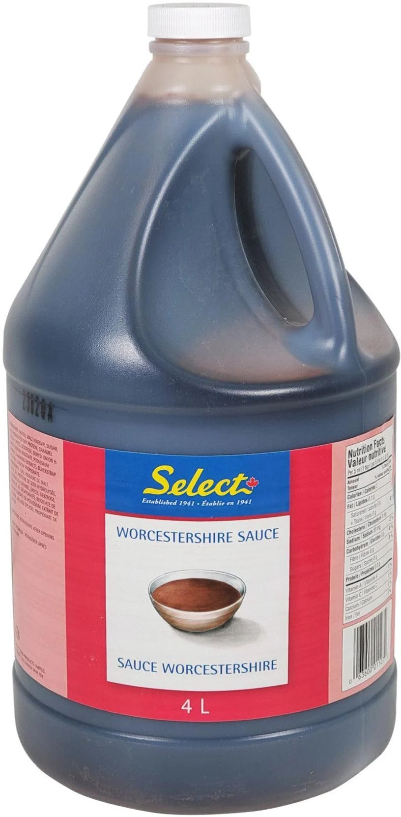 Select - Worcester Sauce — Each (4 L)