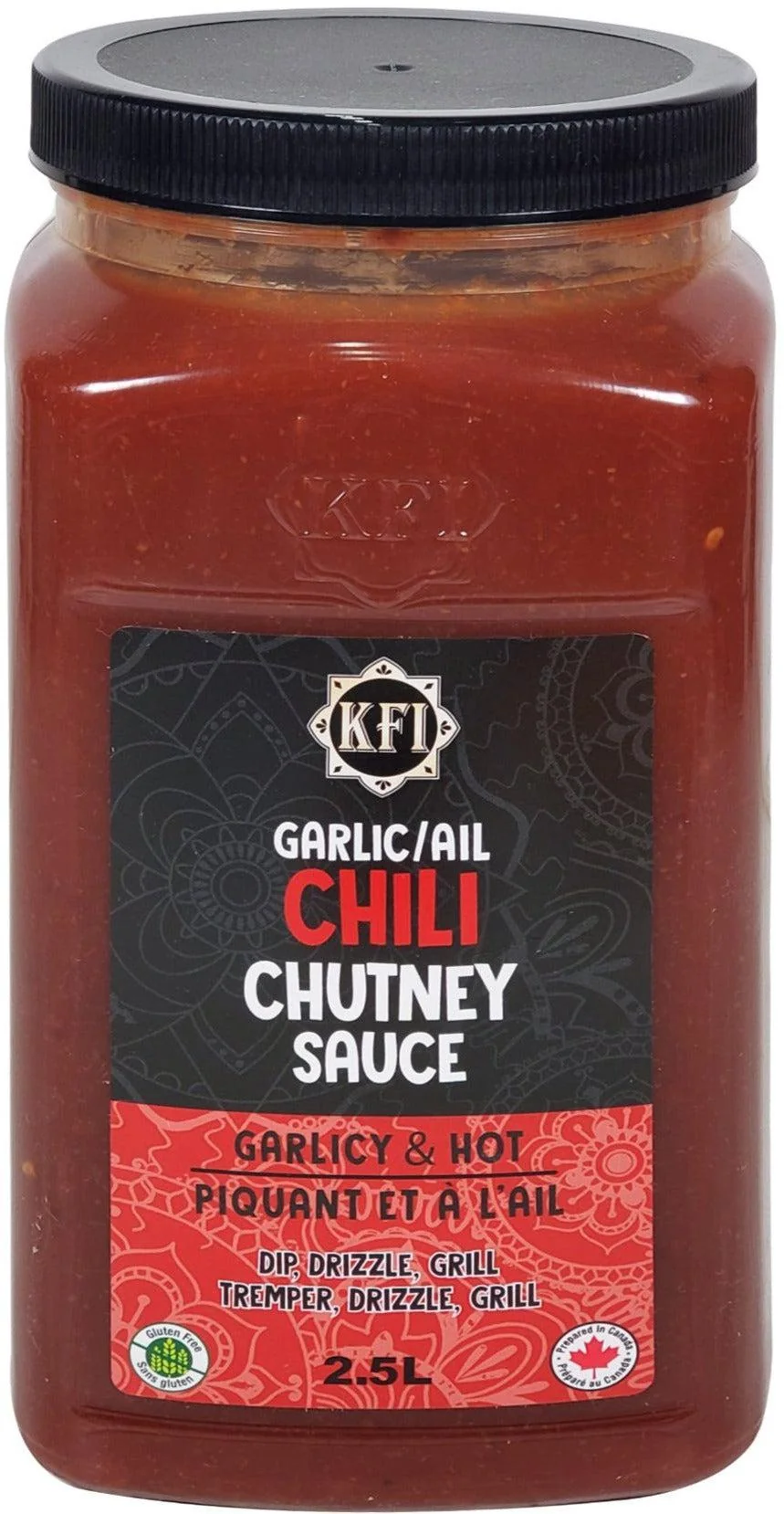 KFI - Garlic Chilli Chutney Sauce - Garlicy & Hot — Each (2.5 L)