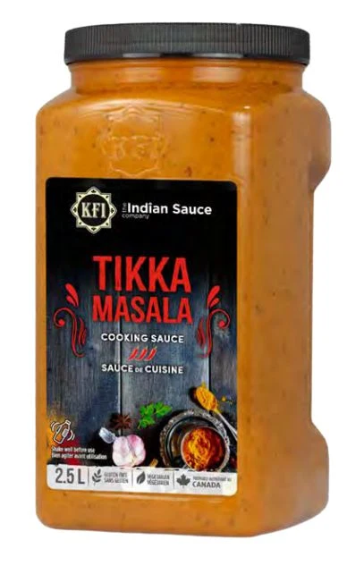KFI - Tikka Masala Cooking Sauce — Case (2 x 2.5 L)