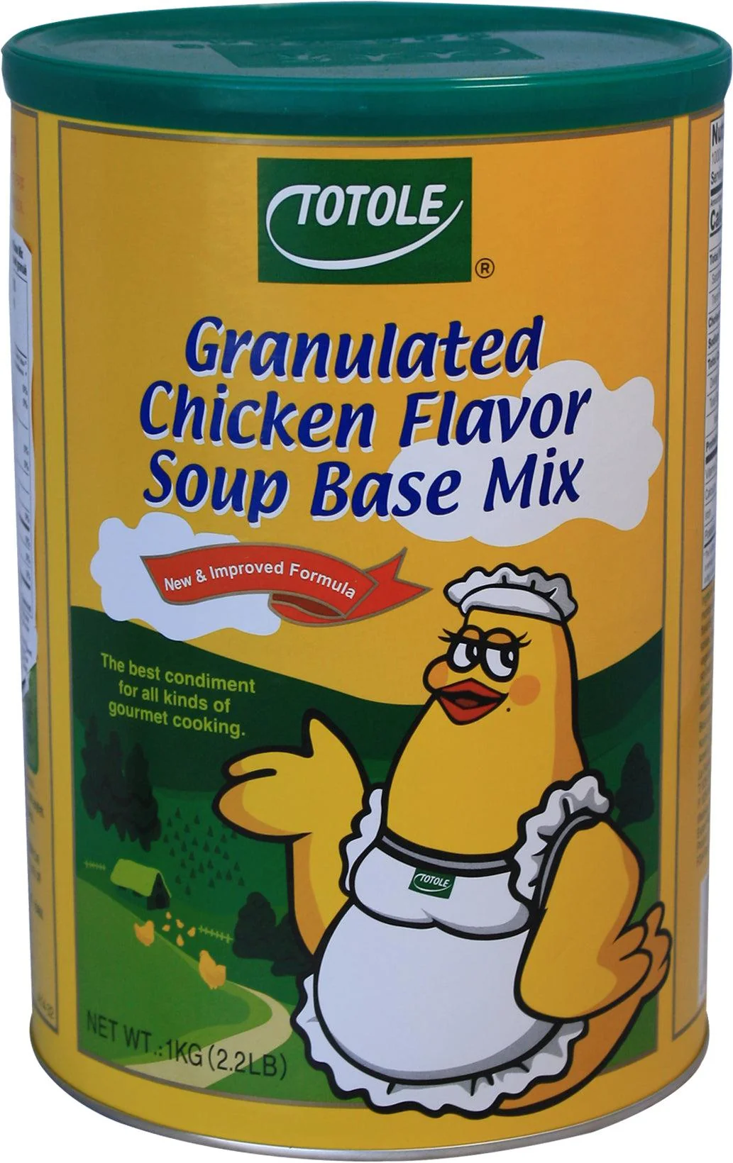 Totole - Granulated Chicken Flvr. - Soup Base — Case (12 x 1 KG)