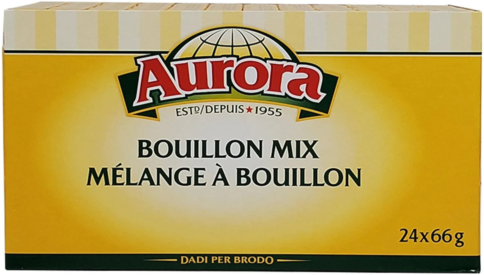 Aurora - Mushroom Bouillon Mix - Cubes — Case (24 x 66 G)