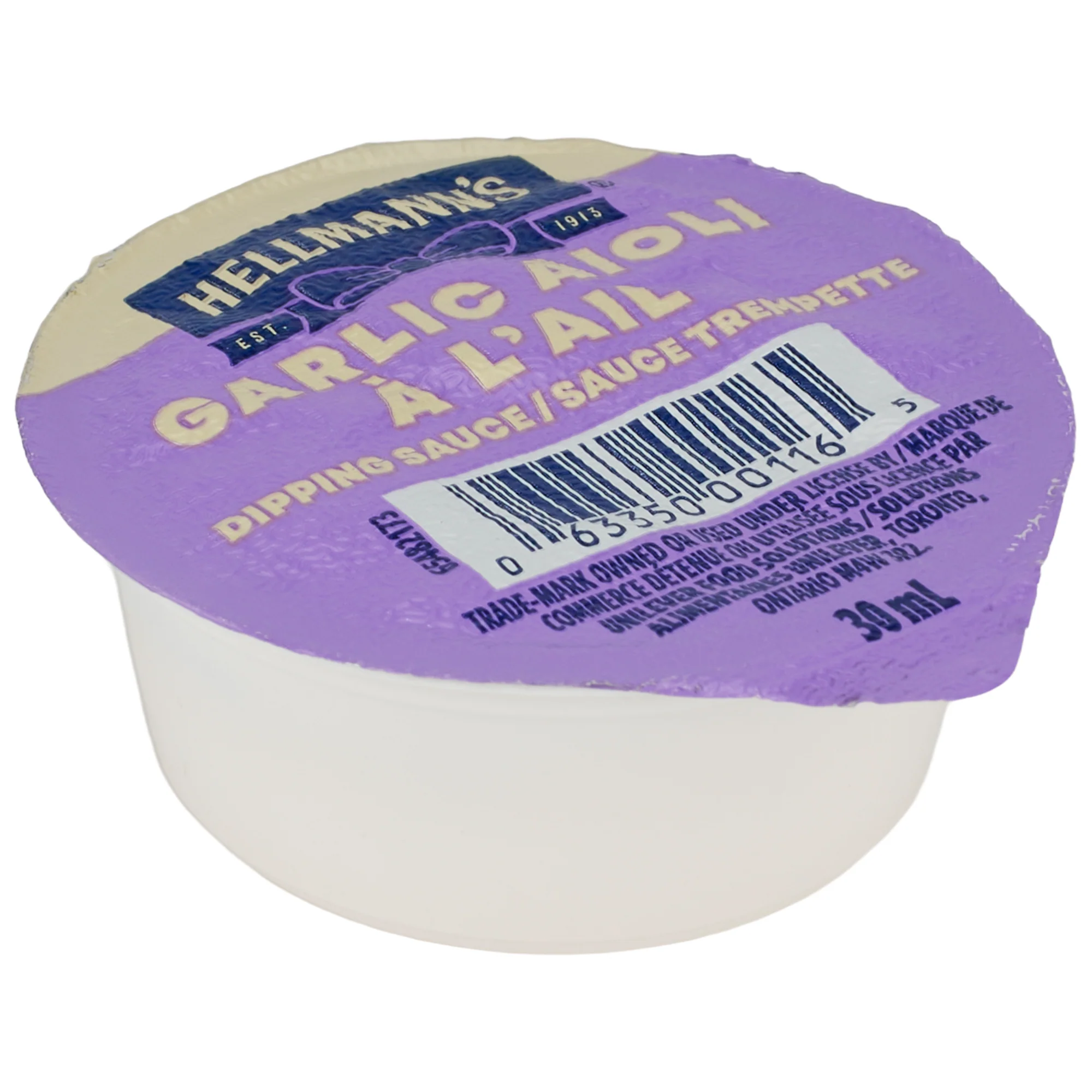 Hellmann's - Mayo Garlic Aioli Dip Cup 30ml