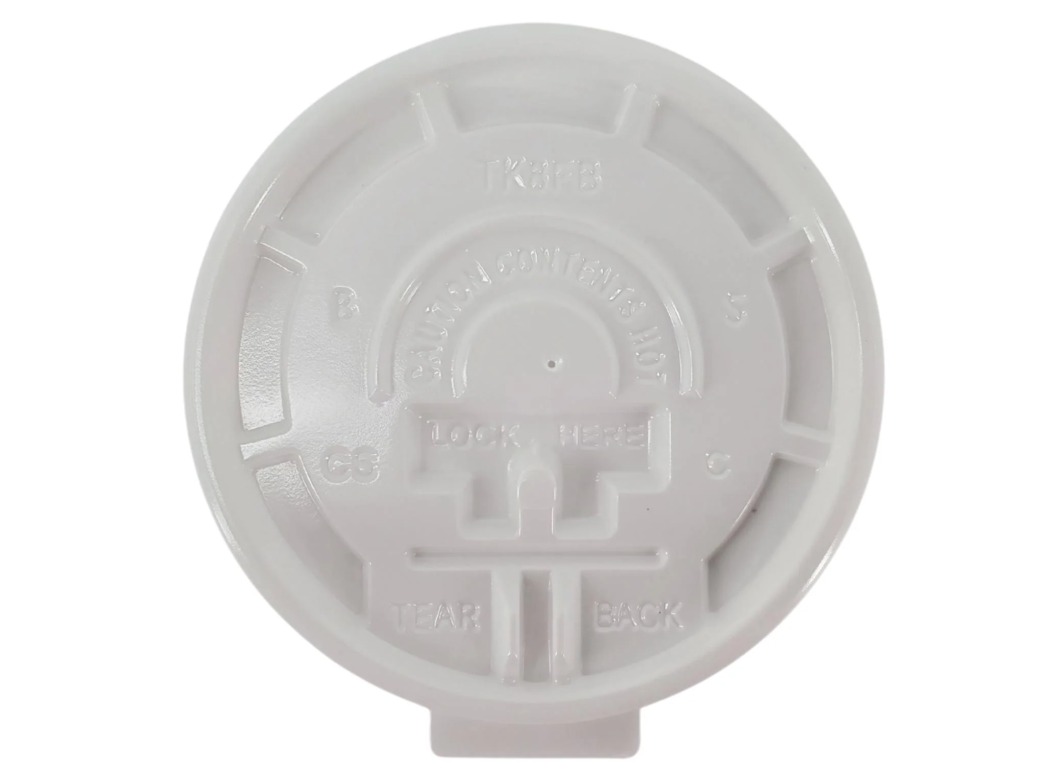 Morning Dew - 8 oz Flat Tear Back Lids — Case (100 CT)