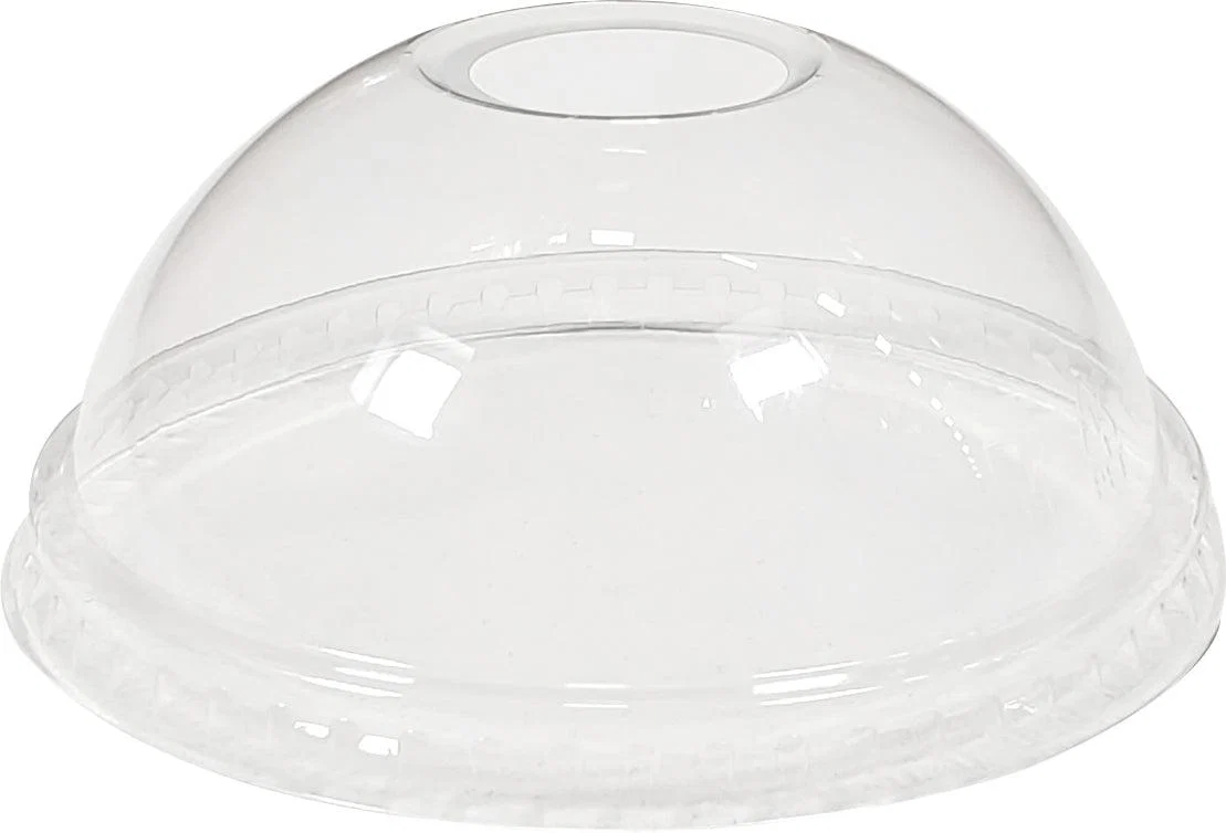 Morning Dew - Dome Lids with Hole - For 12oz Cup Only - 92mm — Each (100 CT)