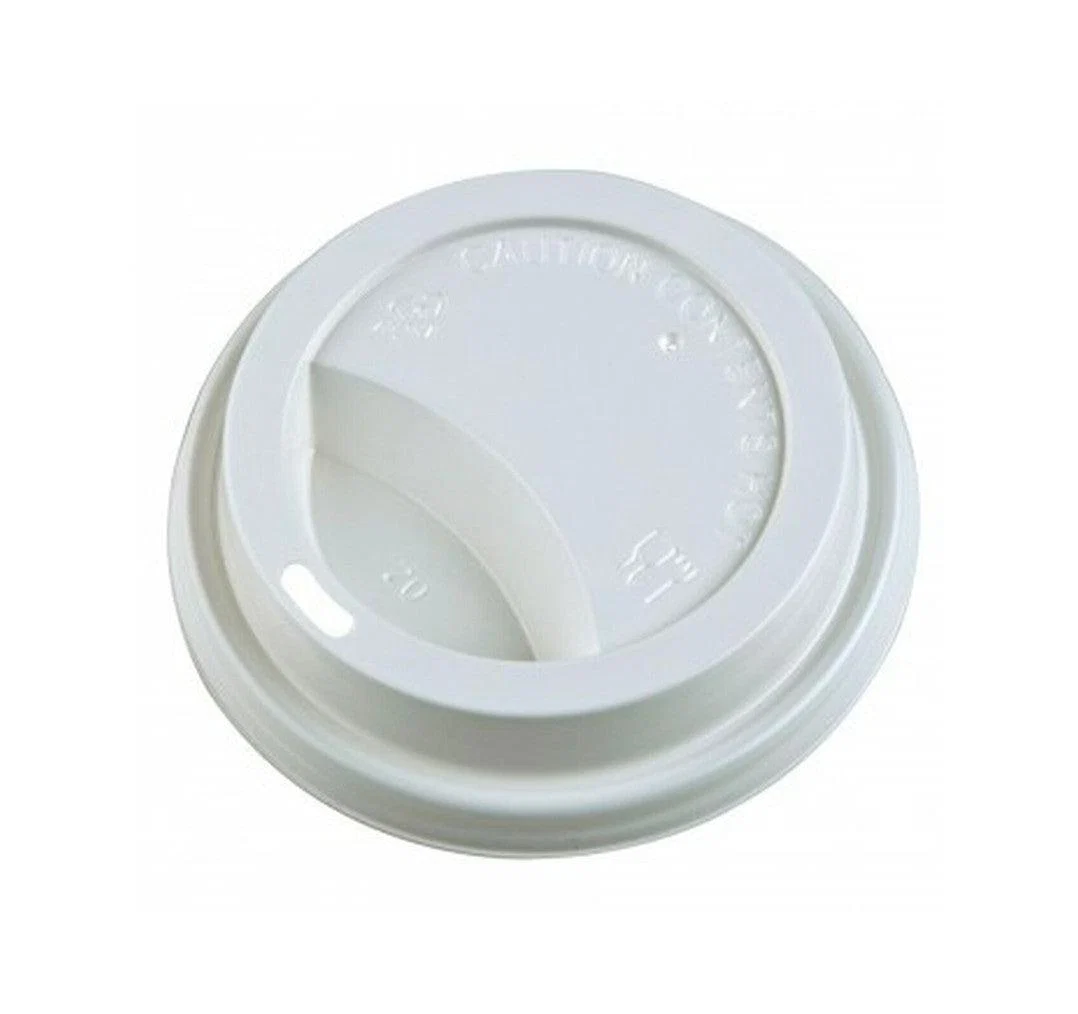 Morning Dew - Dome Sip Lid for 10-24 oz Hot Paper Cups - White - 10DL-W — Each (50 CT)