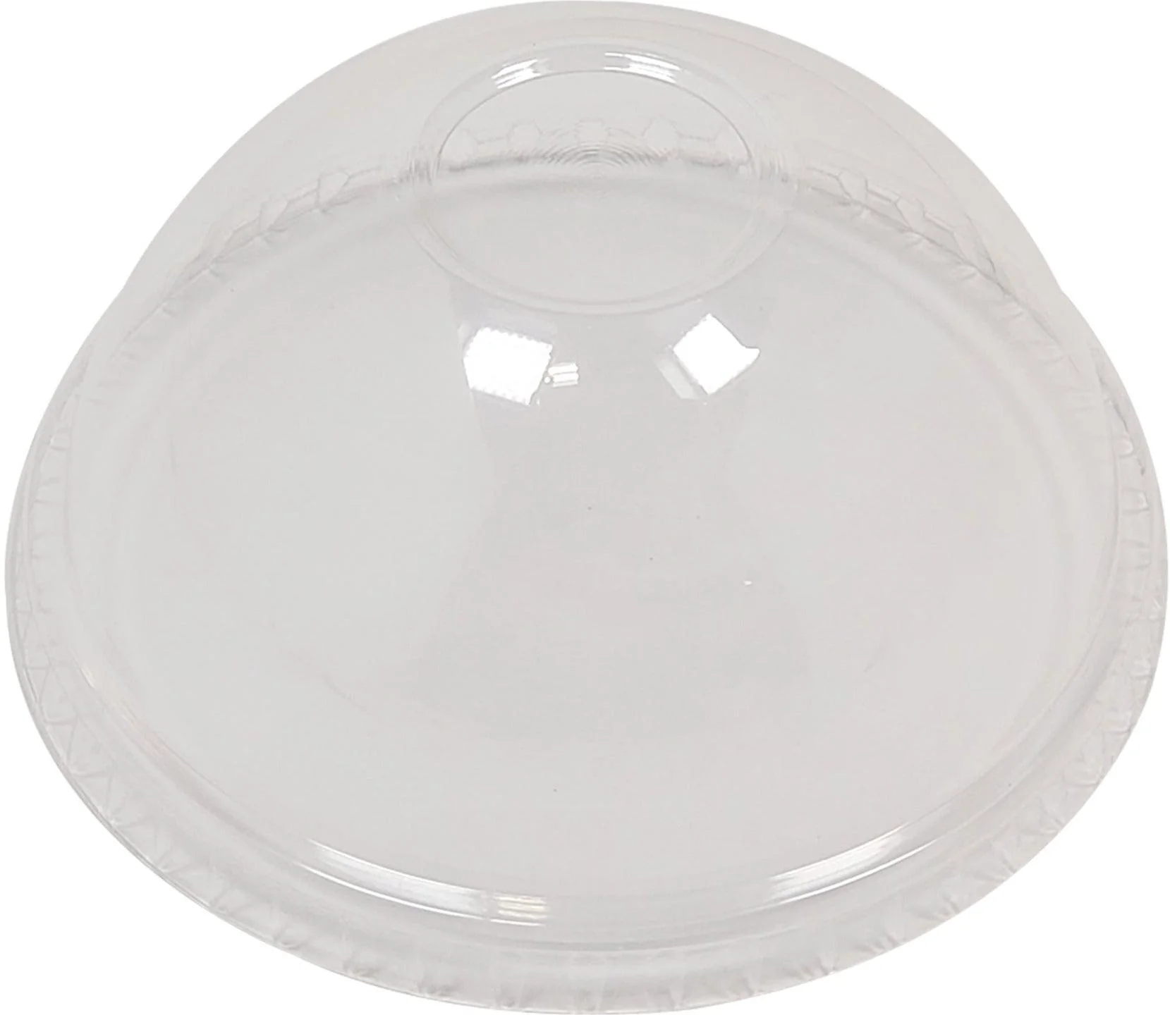 Value+ - Dome Lid No Hole For 7oz Parfait Cup (PET) — Case (50 CT)