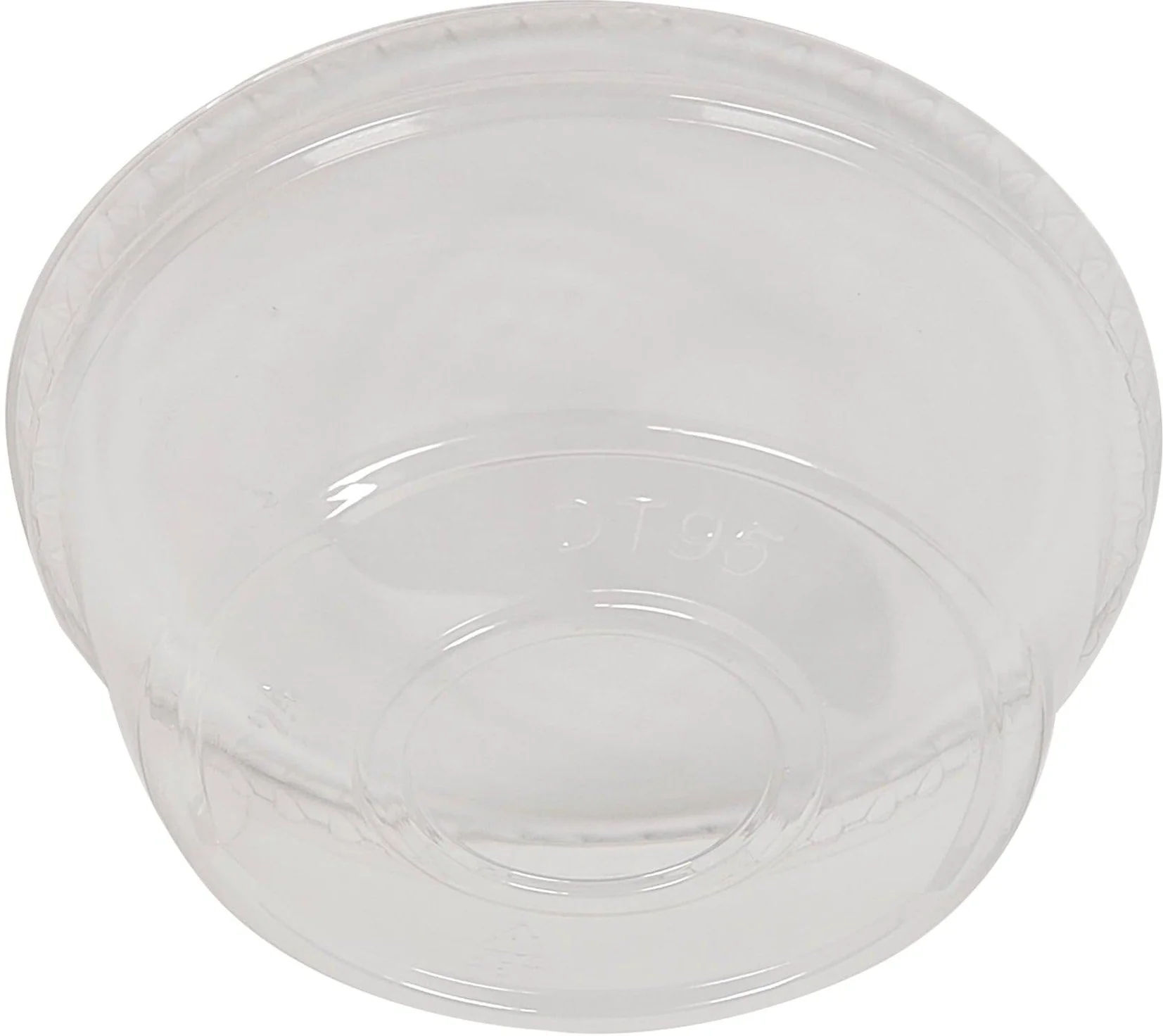 Value+ - Dome Lid No Hole For 9/12oz Parfait Cups (PET) — Case (50 CT)