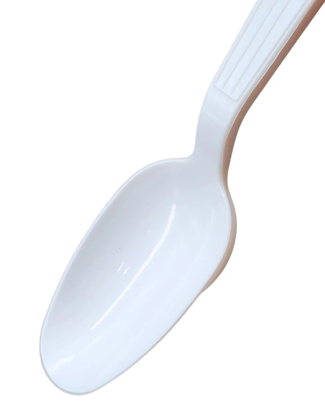 Value+ - Heavy - Plastic Tea Spoons - White - Retail Pack - RP2003 — Case (100 CT)