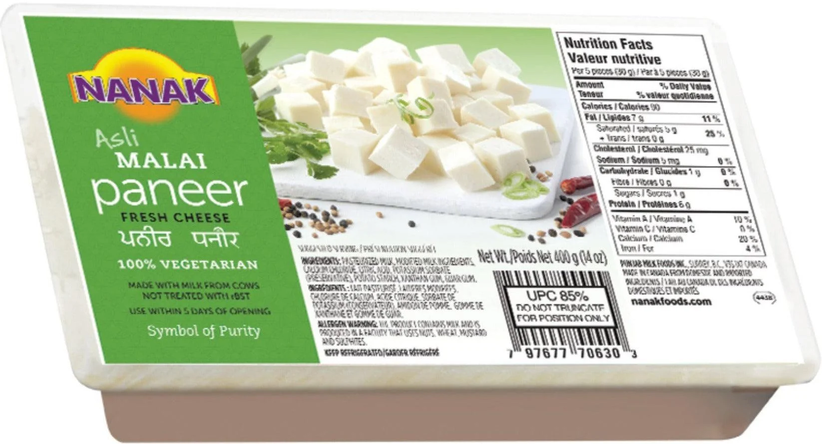 Nanak - Malai Paneer — Case (16 x 800 G)