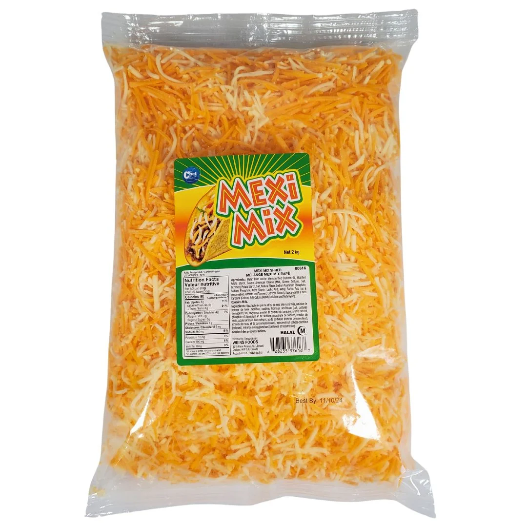 Chef Nutri - Mexi Mix Shred Cheese- 80616 — Each (2 KG)
