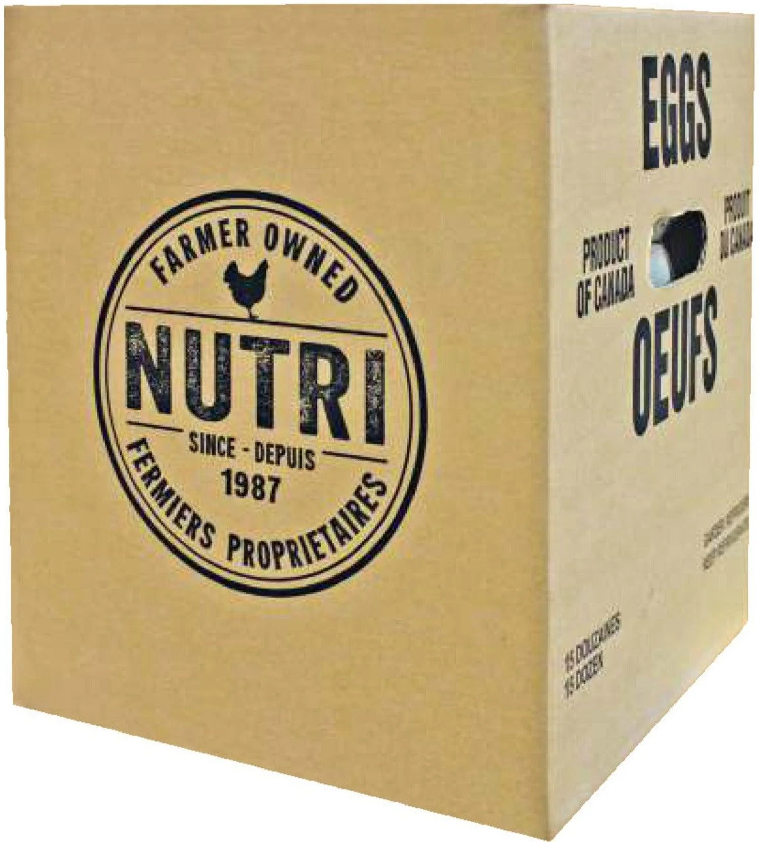 Nutri - Eggs - Large/XL - Carton — Case (12 CT)