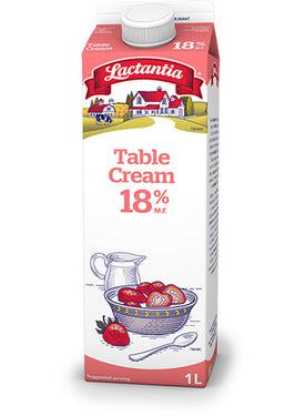 Lactancia - 18% Table Cream — Each (1 L)