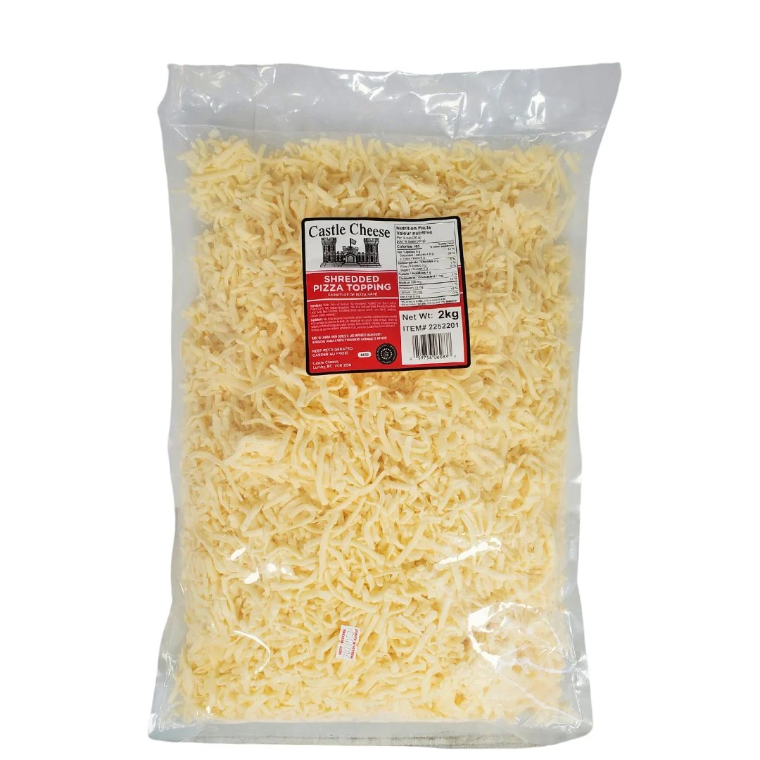 Castle Cheese - Shredded Pizza Topping — Each (2 KG)
