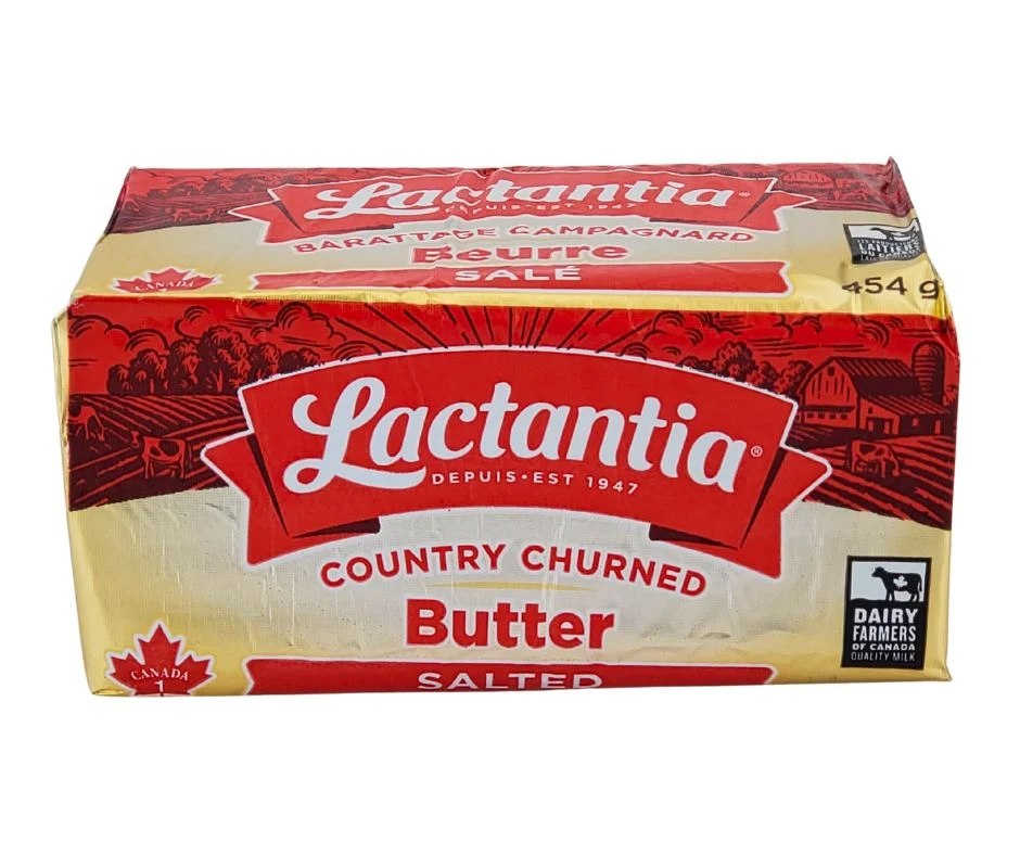 Lactantia - Premium Churned Butter - Salted — Case (20 x 454 G)