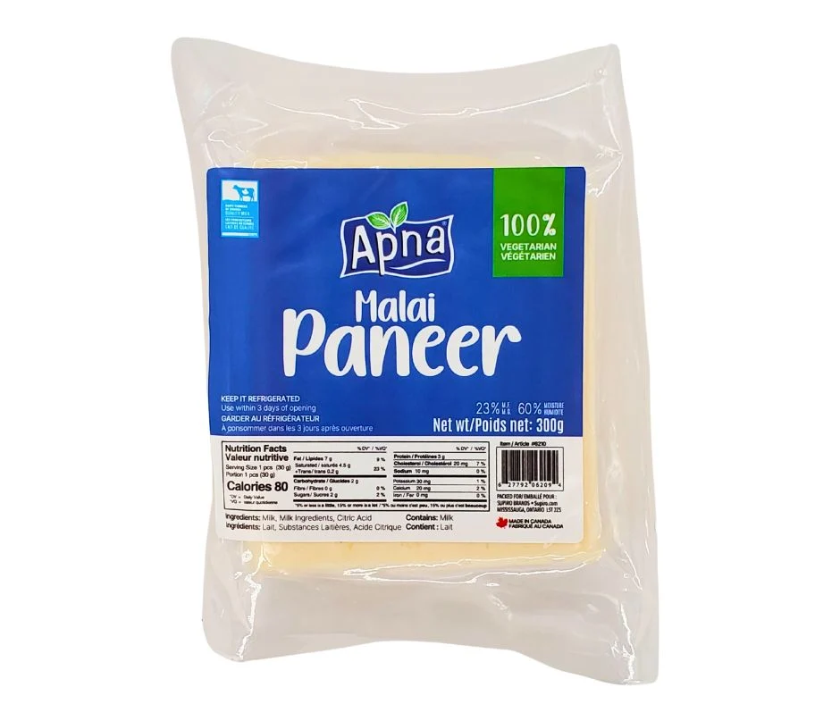 Apna - Malai Paneer - Retail Pack — Case (30 x 300 G)
