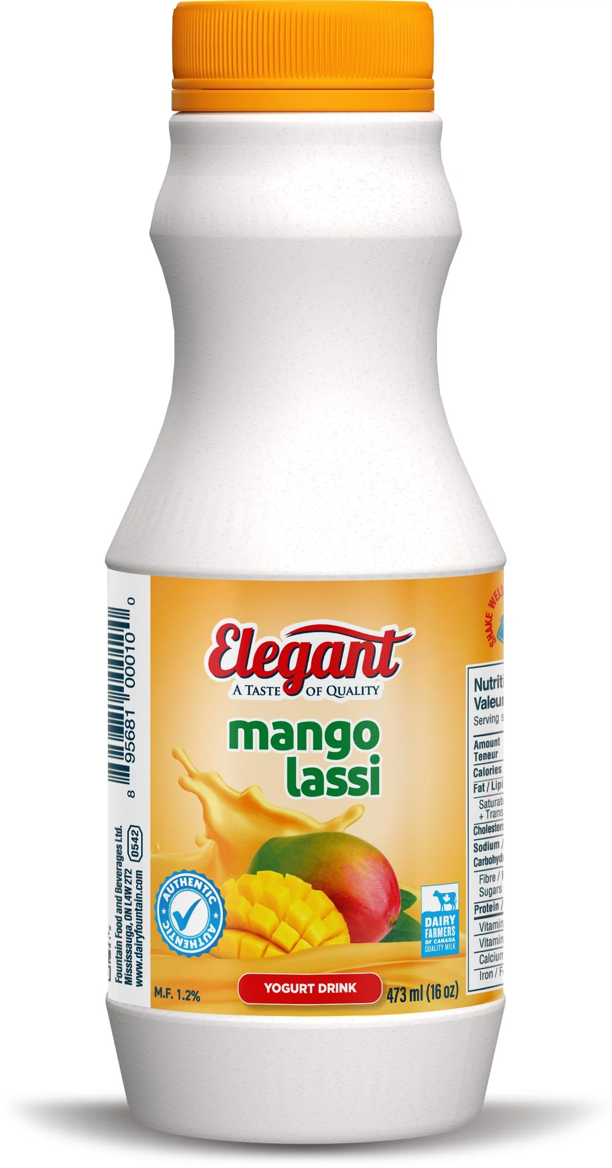 Elegant - Mango Sweet Lassi — Case (18 x 355 ML)