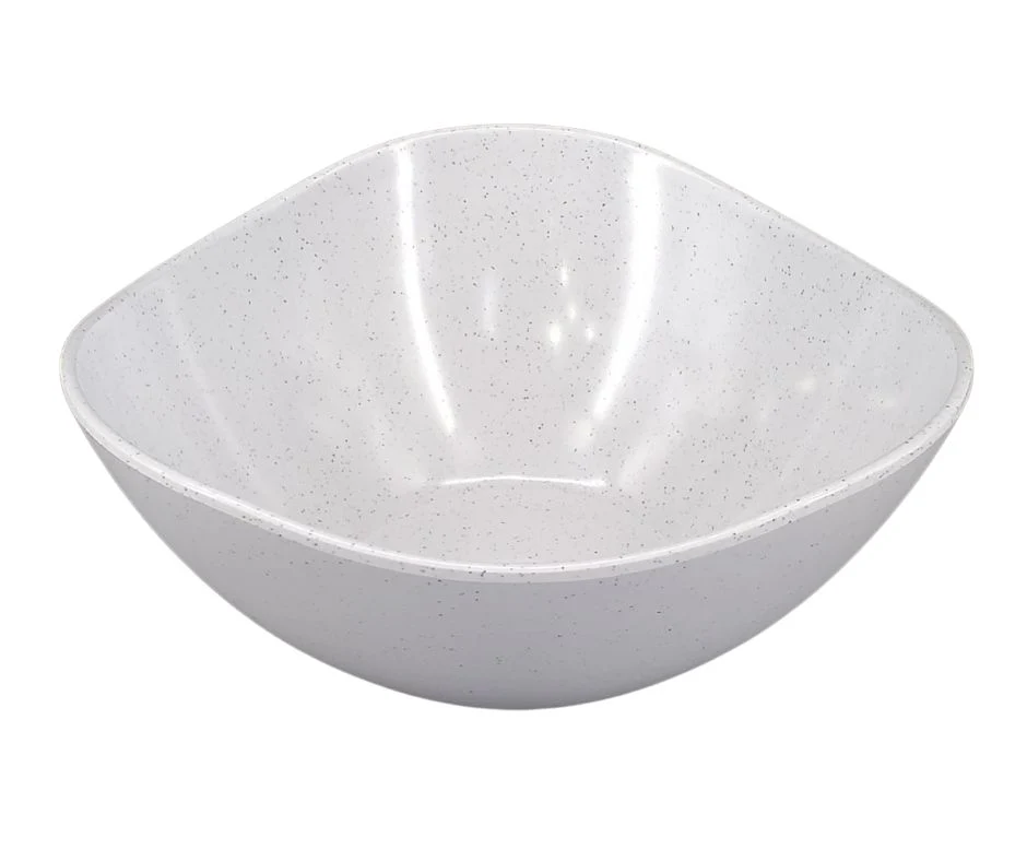 Melamine Salad Bowl - Light Grey - 9.8"
