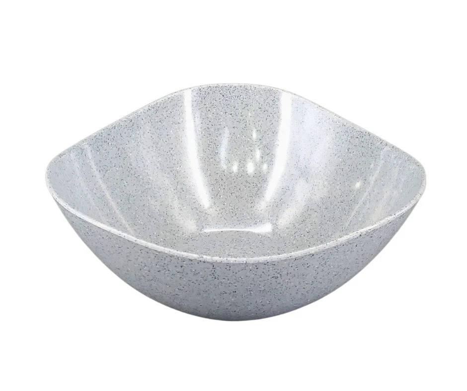 Melamine Salad Bowl - Dark Grey - 11"