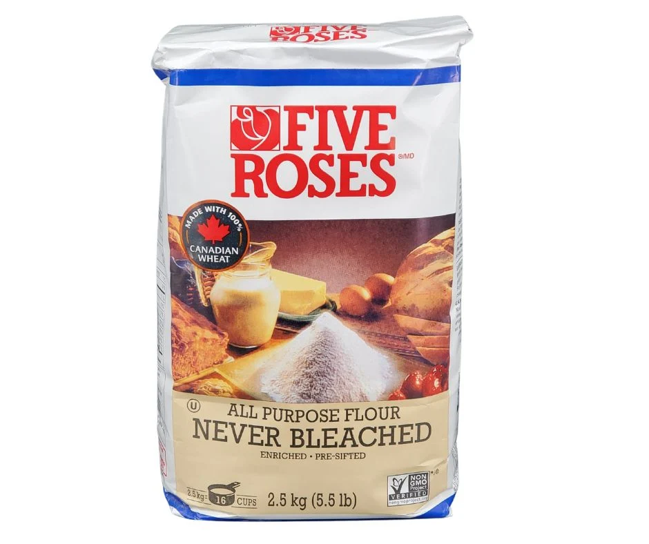 Robin Hood/Five Rose - All Purpose Unbleached Flour — Each (2.5 KG)
