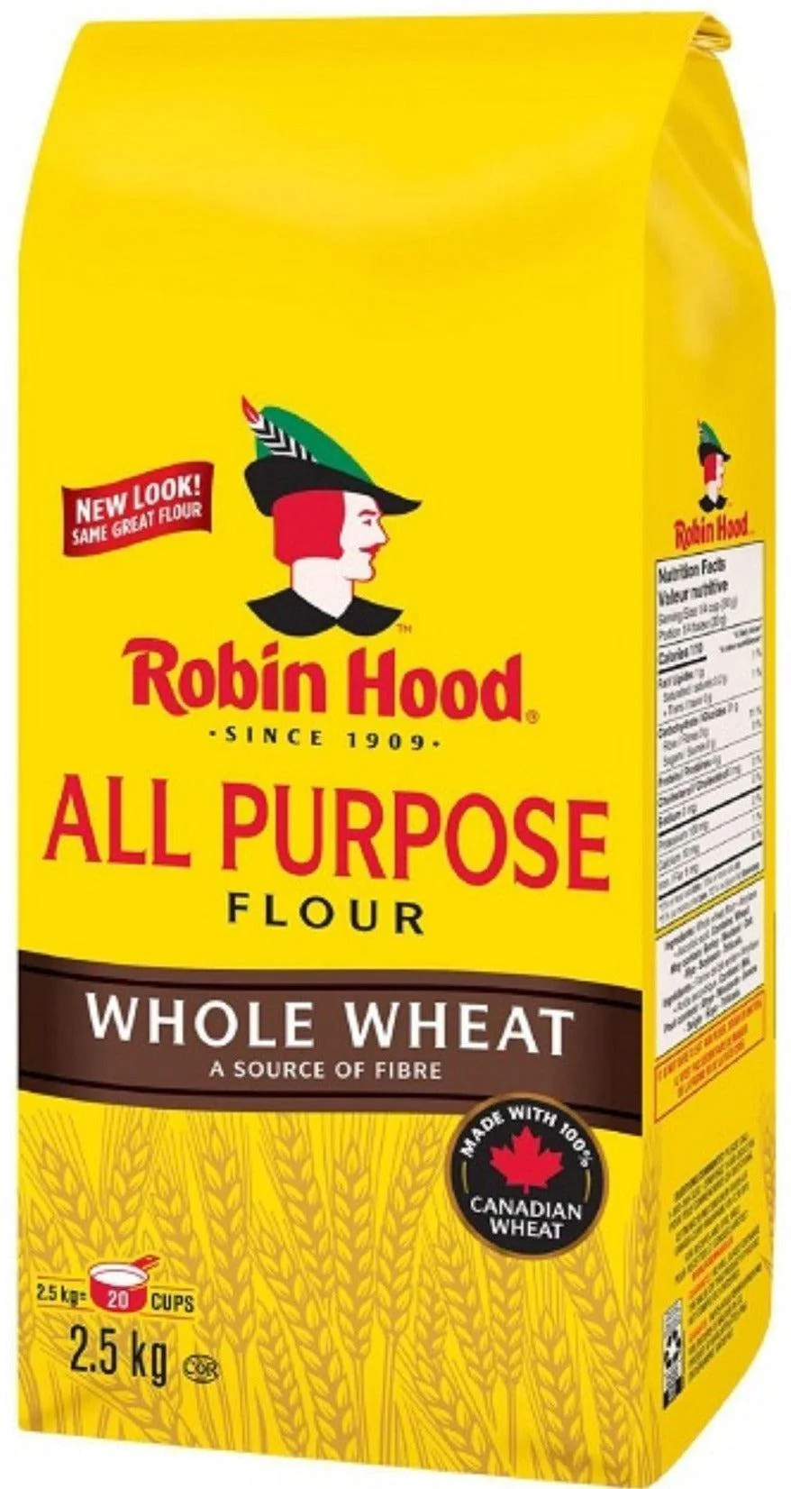 Robin Hood - Flour - All Purpose - Whole Wheat — Case (10 x 2.5 KG)