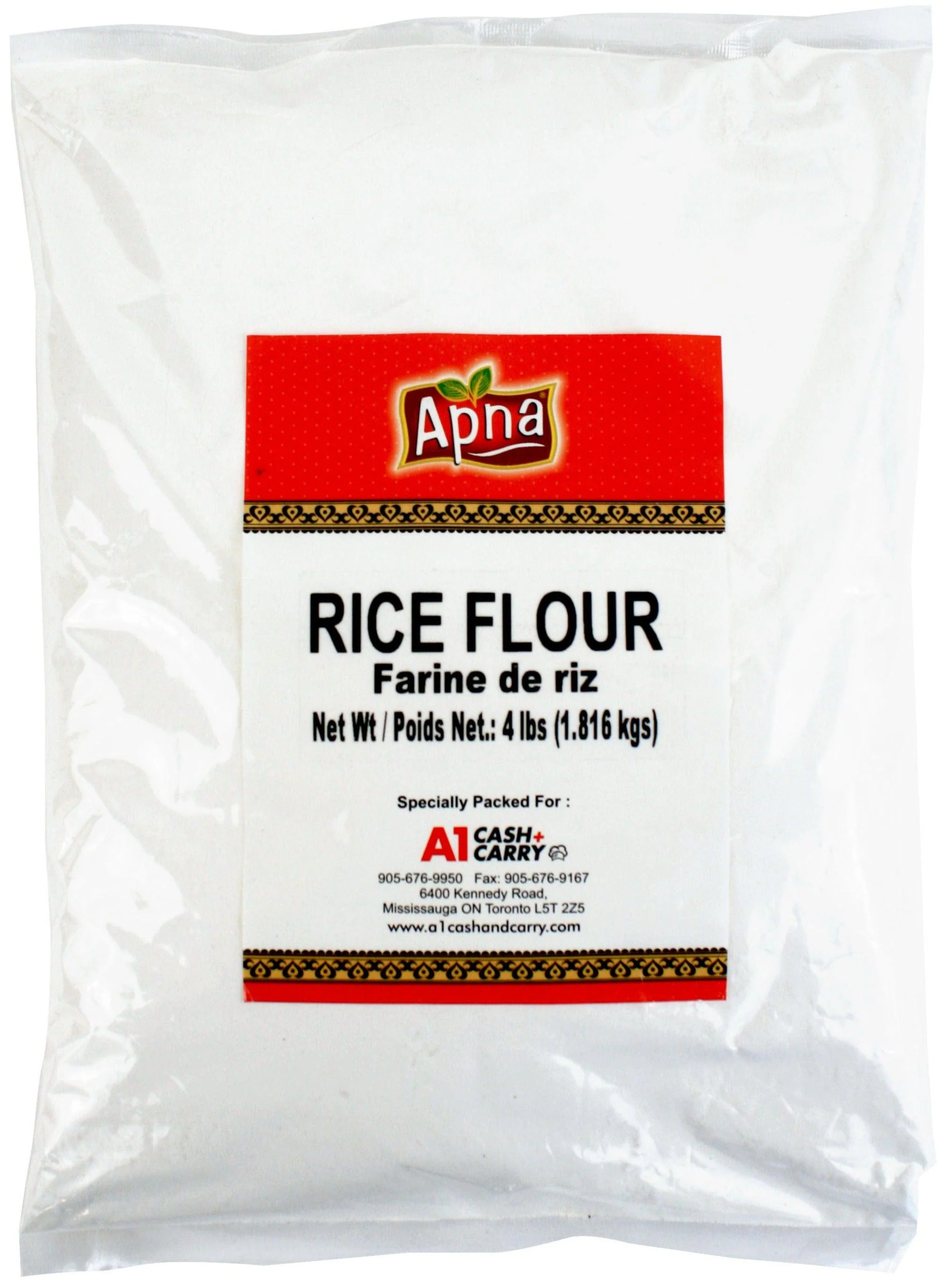Apna- Rice Flour — Case (10 x 4 LB)