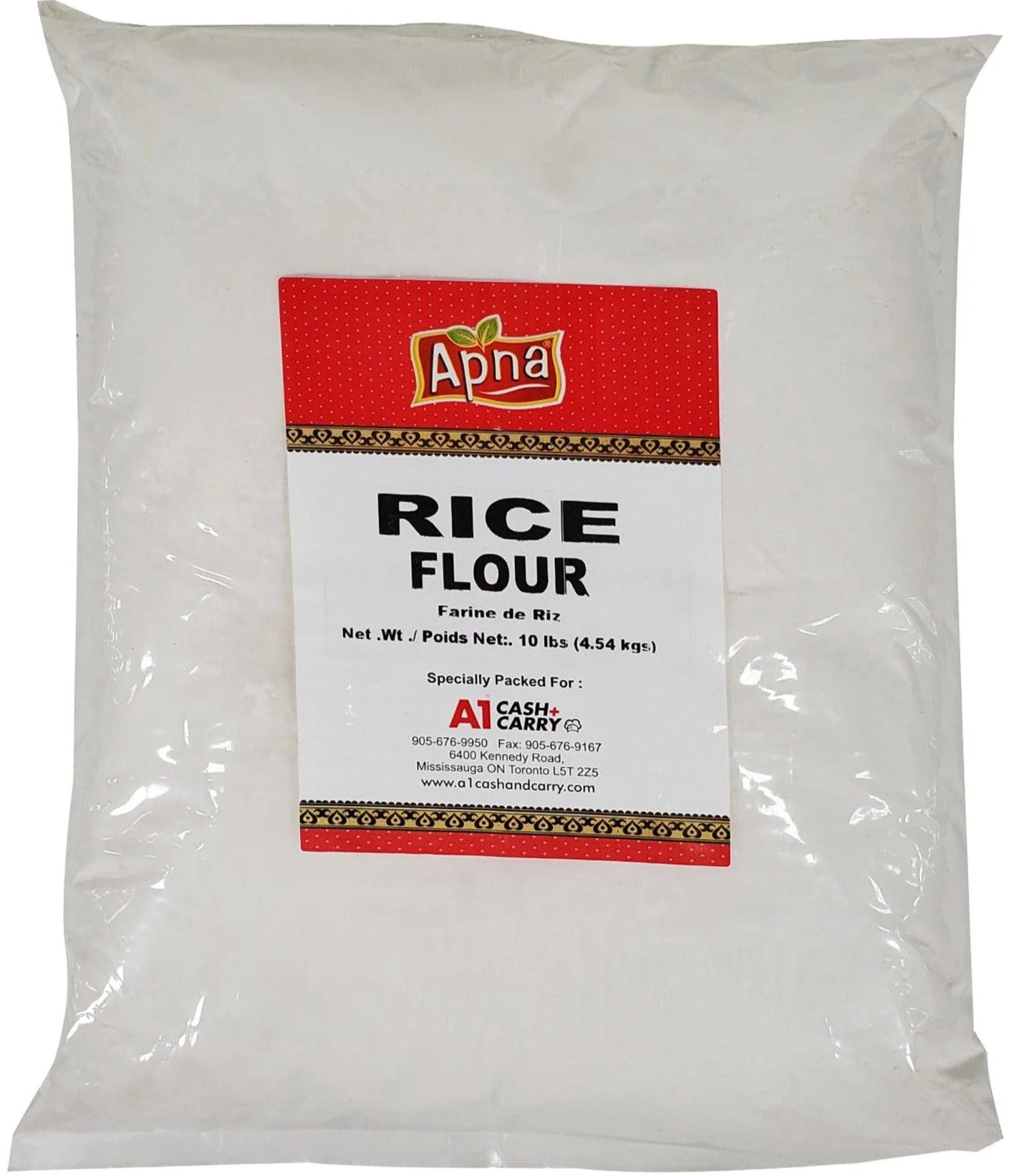 Apna - Rice Flour — Case (4 x 10 LB)