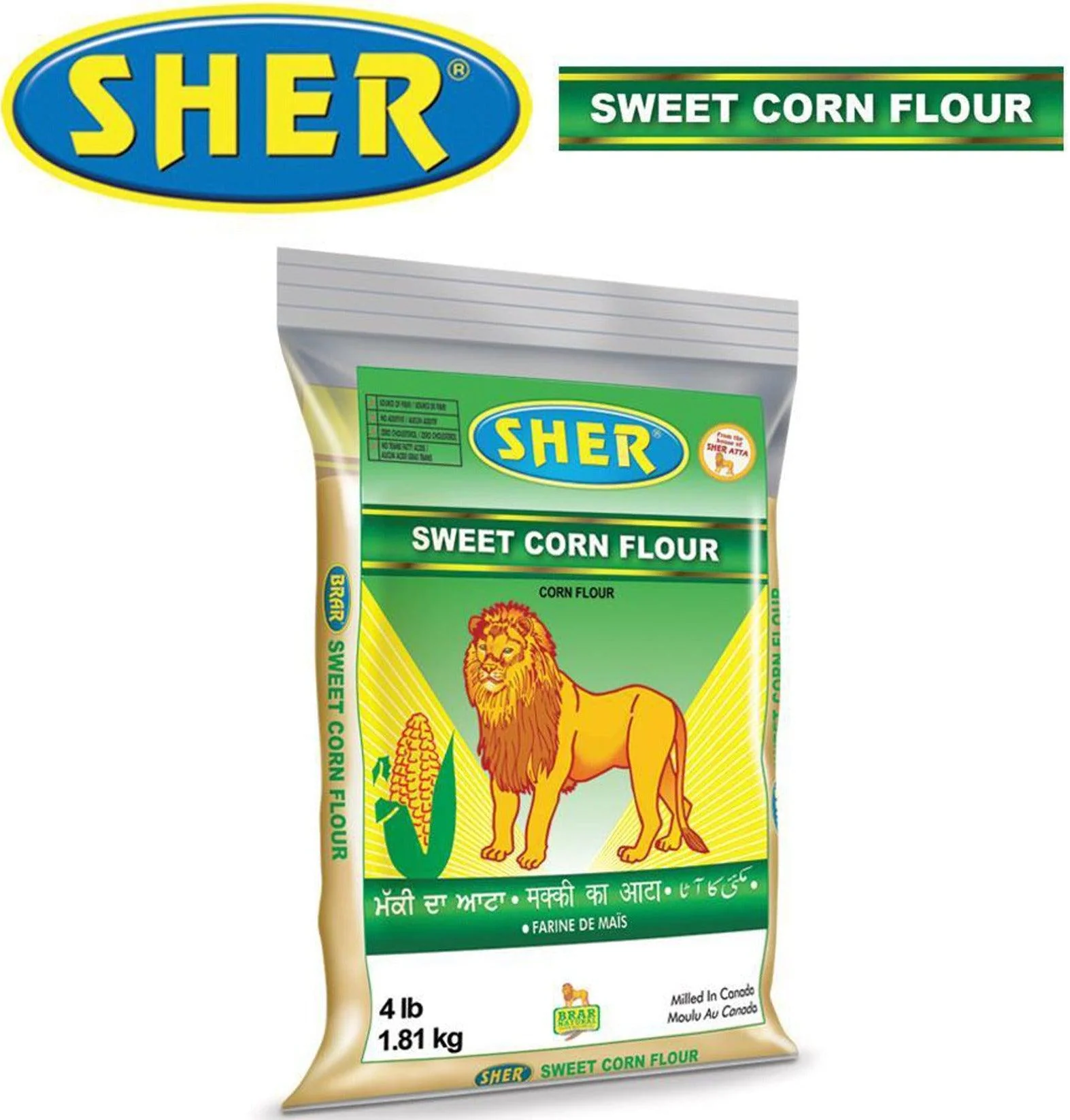 Brar - Flour - Sweet Corn — Case (10 x 4 LB)