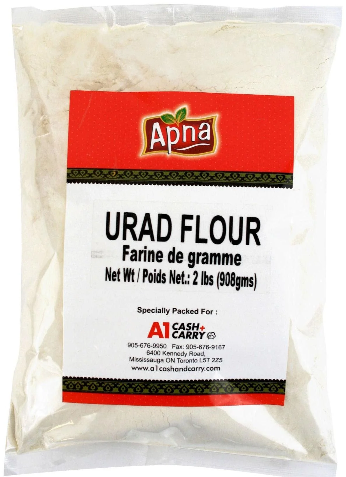 Laxmi/Apna - Flour - Urad — Case (20 x 2 LB)