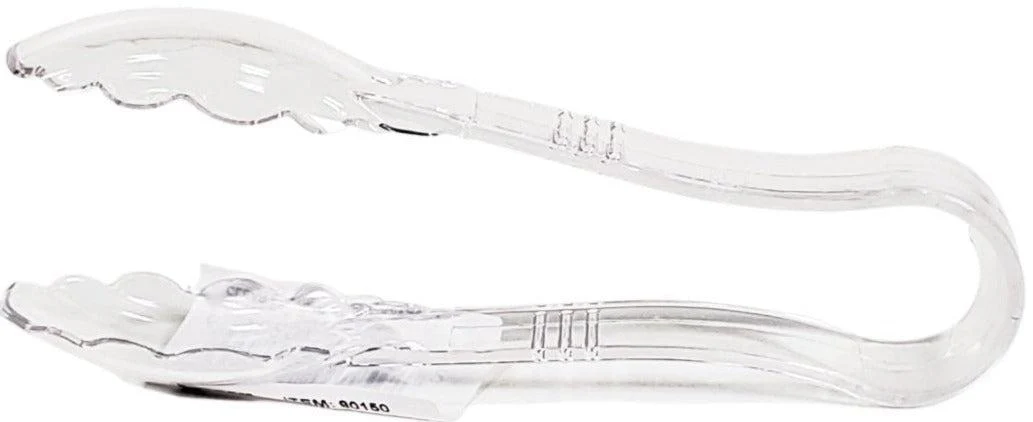 Scallop Tongs - Clear - 6"