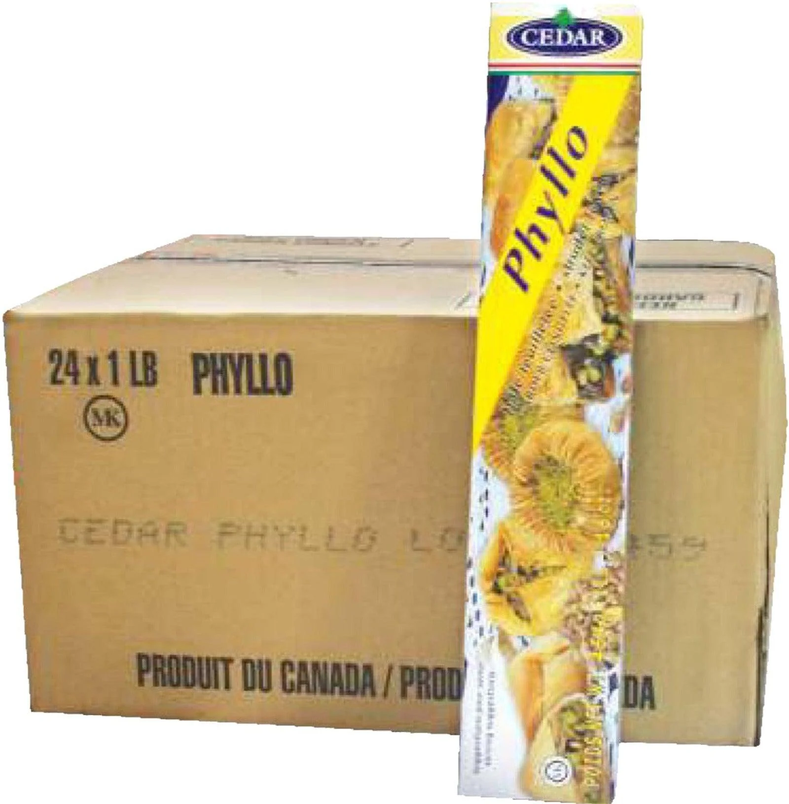 Cedar - Frozen Phyllo — Each (24 LB)