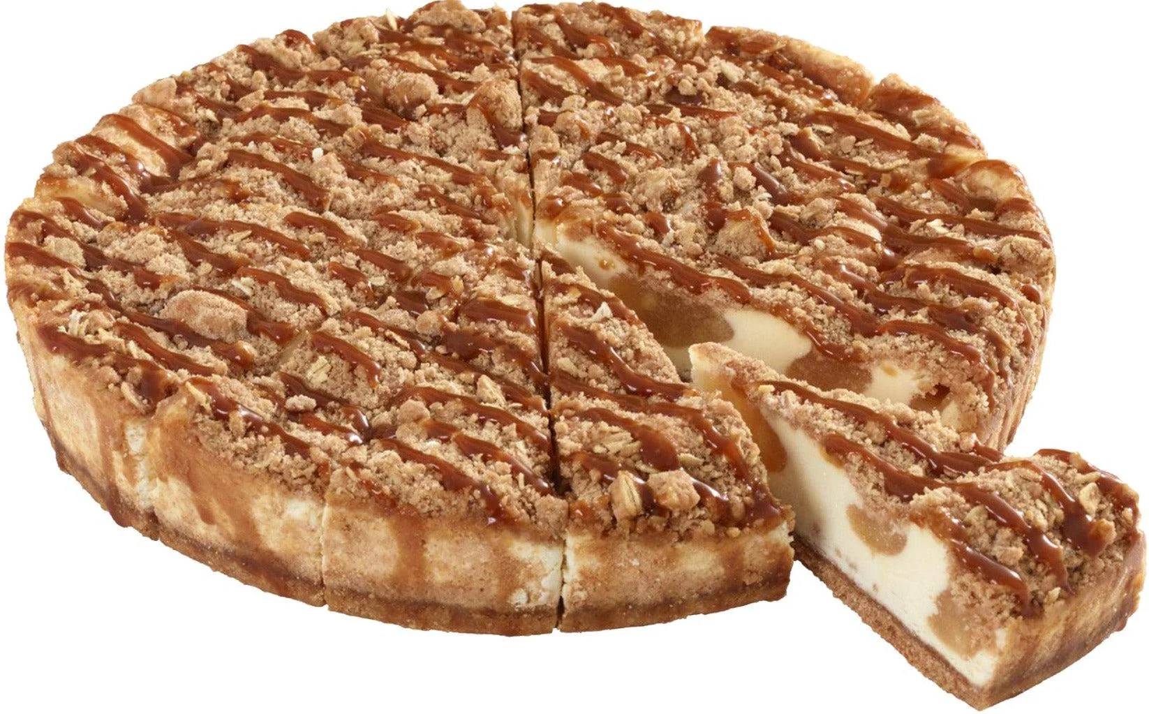 Elite Sweets - Cake - 10" Apple Crisp Cheesecake - Sliced — Case (4 CT)