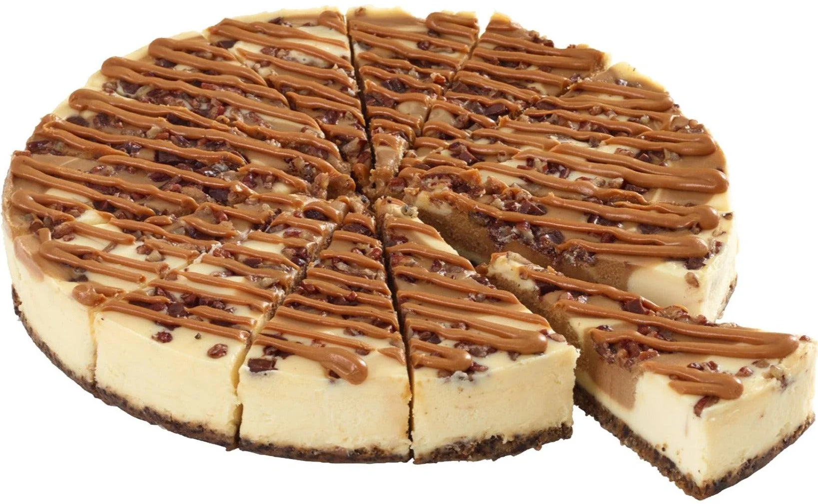 Elite Sweets - Cake - 10" Caramel Pecan Cheesecake - Sliced — Each (1 CT)