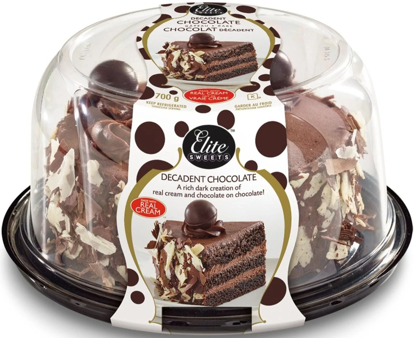 Elite Sweets - 6" Decadent Chocolate Cake — Each (1 CT)