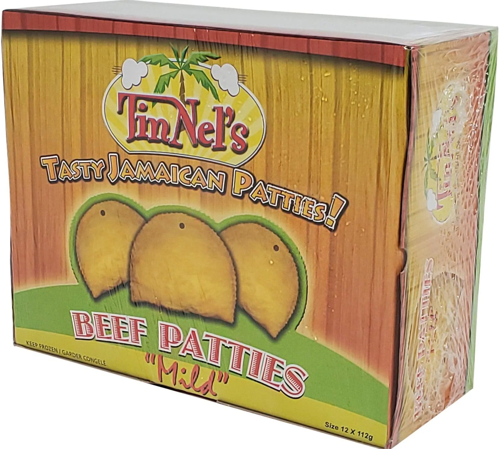 TinNels - Beef Patty - Mild — Case (12 CT)