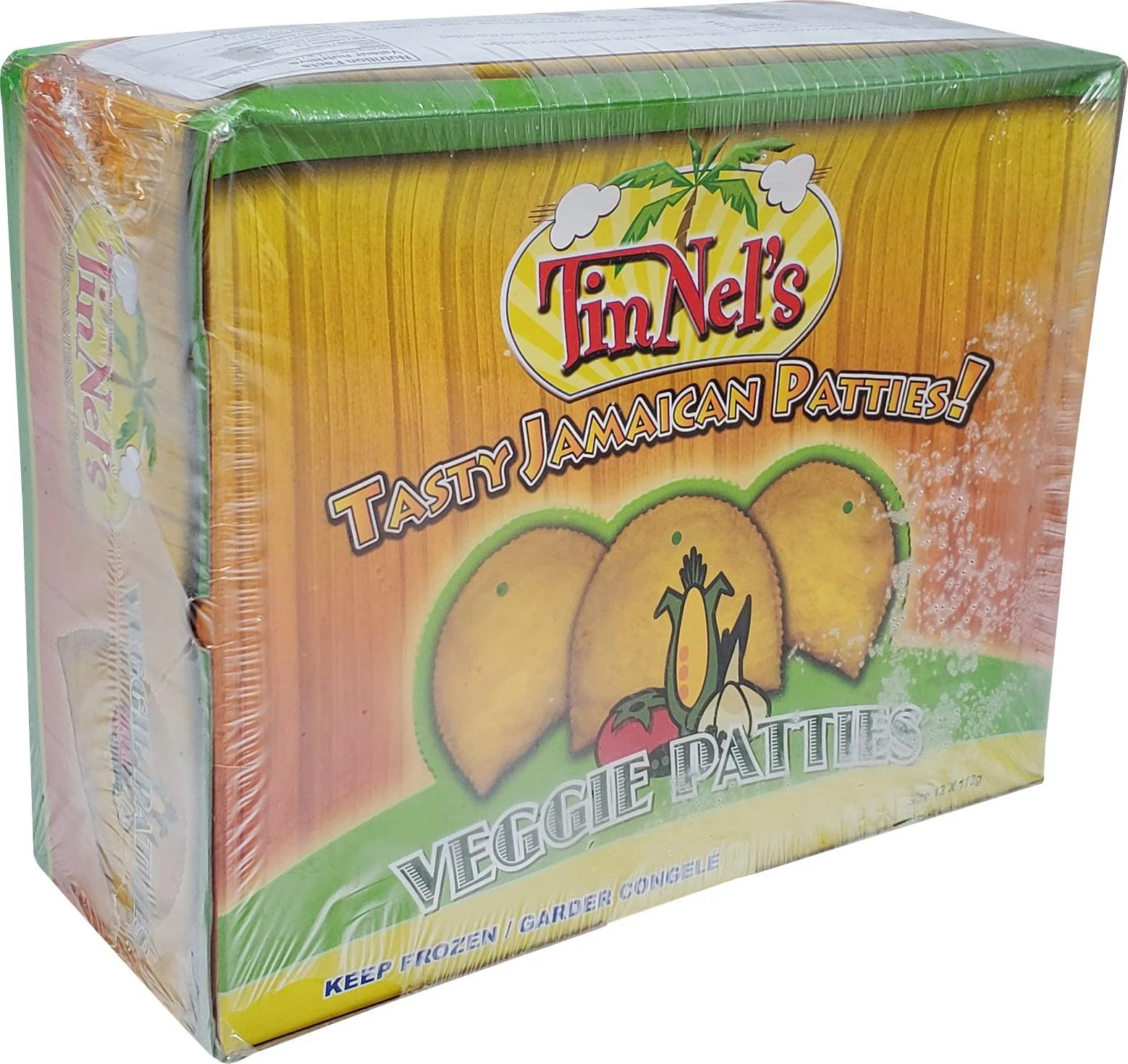 Tinnel's Jamaican Vegetable Patties — Case (12 CT)