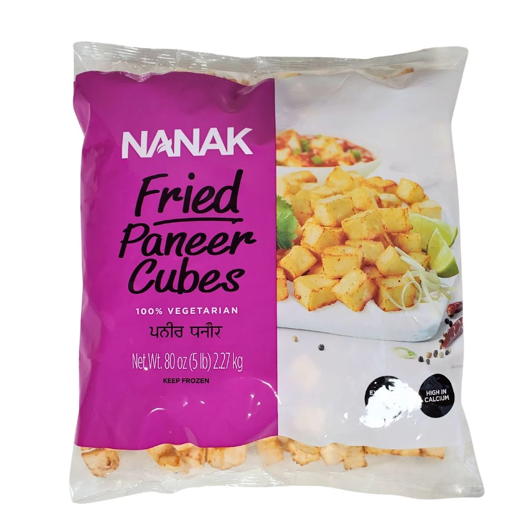 Nanak - Paneer Cubes - Fried - Bulk — Case (5 x 5 LB)