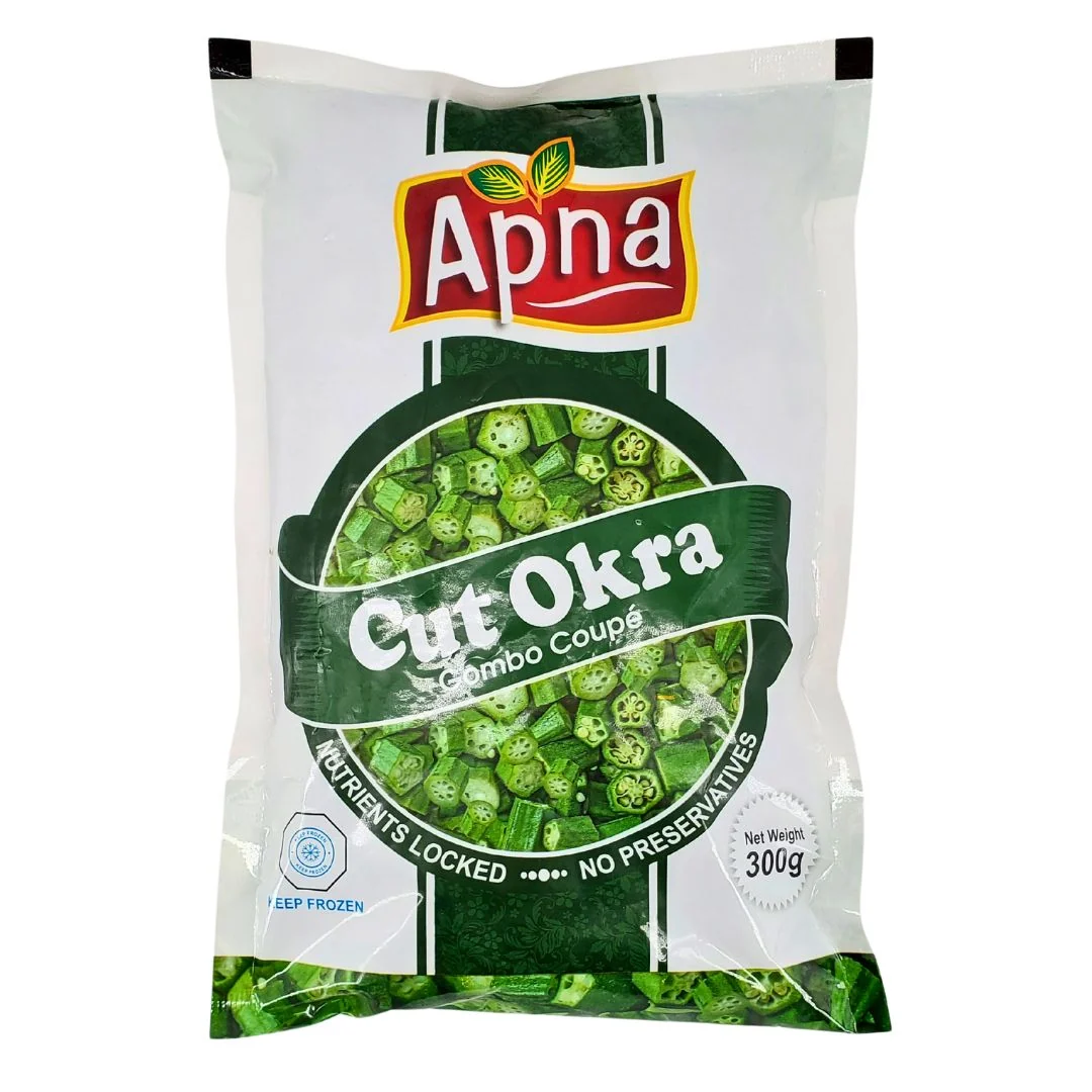 Apna - Okra Cut — Case (12 x 300 G)