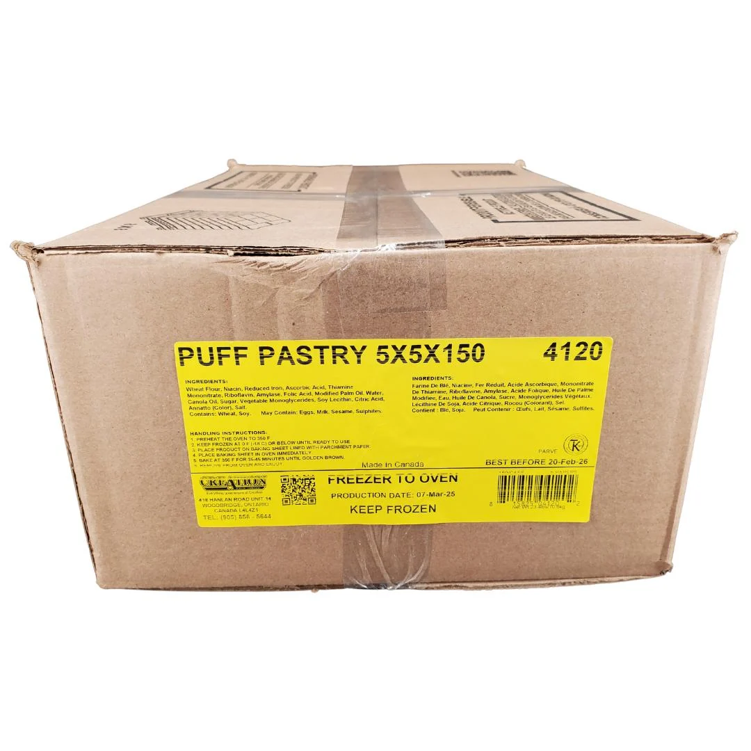 Creation - Puff Pastry Sheet - 5x5"