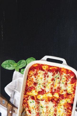 Villa Ravioli - Cooked - Manicotti - Cheese & Spinach — Case (10 x 800 G)