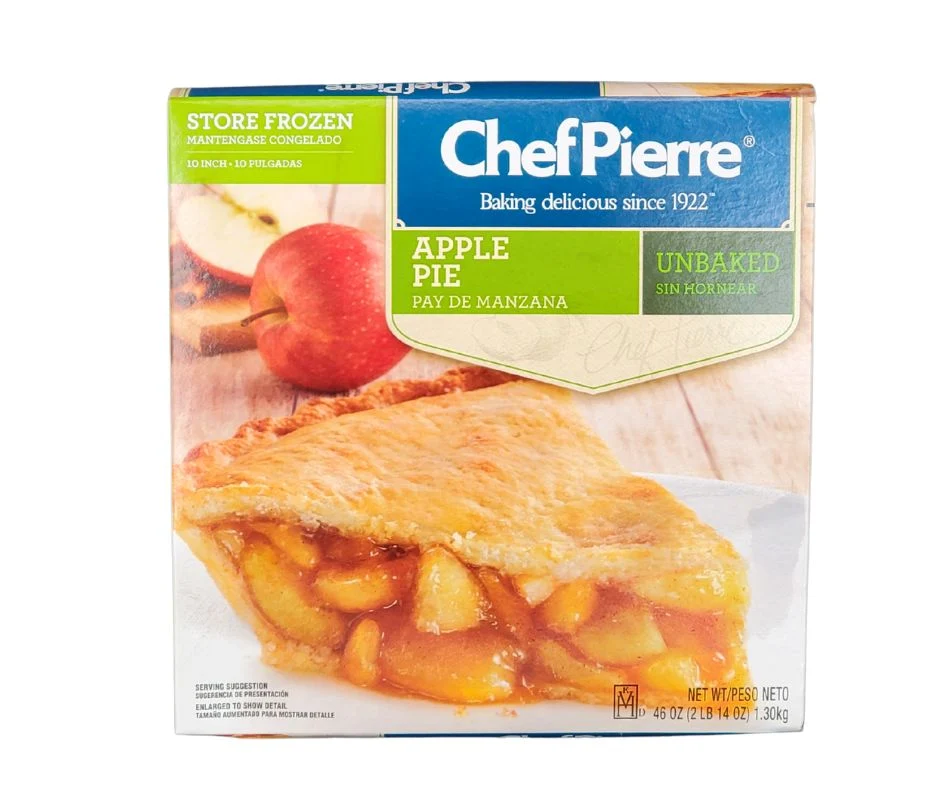 Chef Pierre - 10" Apple Pie - Unbaked — Case (6 CT)