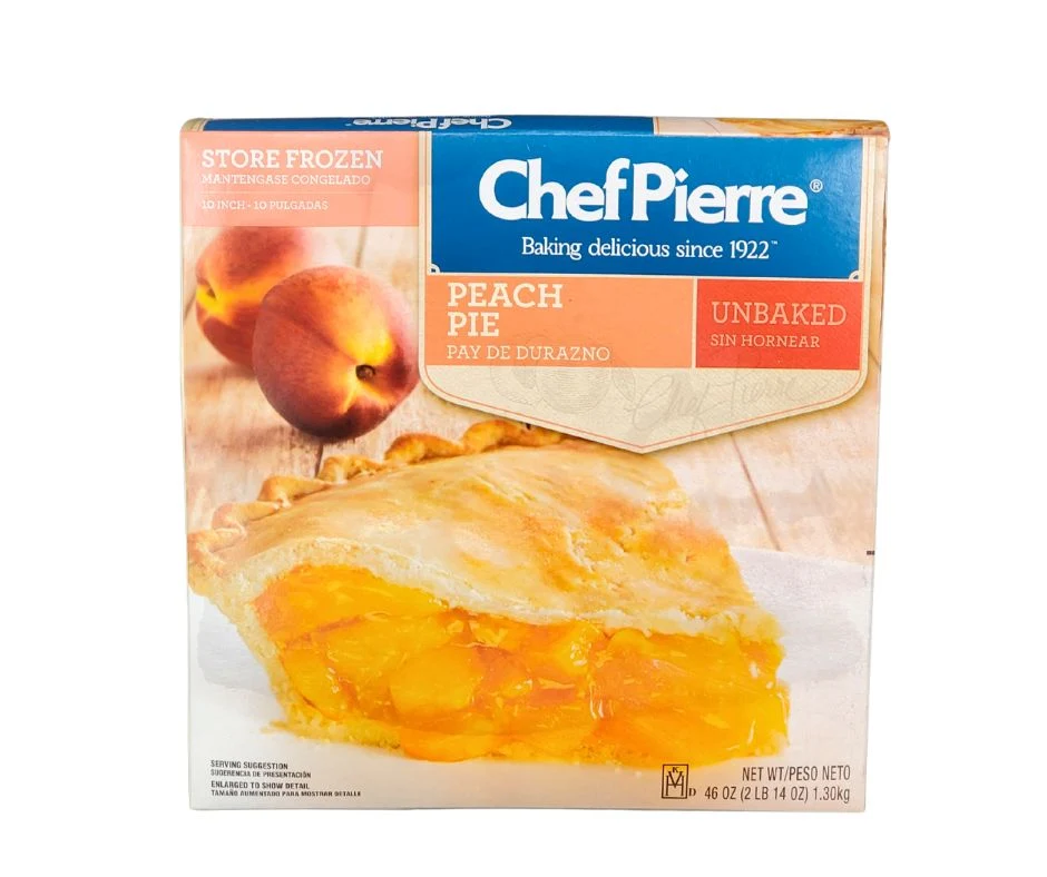Chef Pierre - 10" Peach Pie - Unbaked — Each (1 CT)