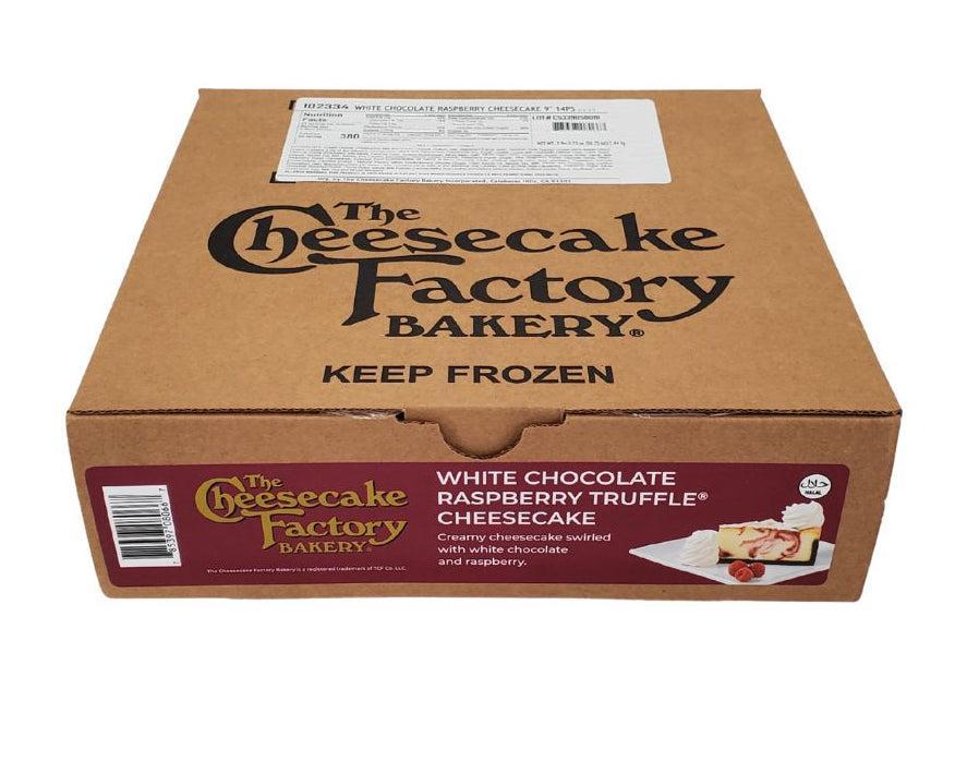 The Cheesecake Factory White Chocolate Raspberry Truffle Cheesecake 9" Slice — Each (1 CT)