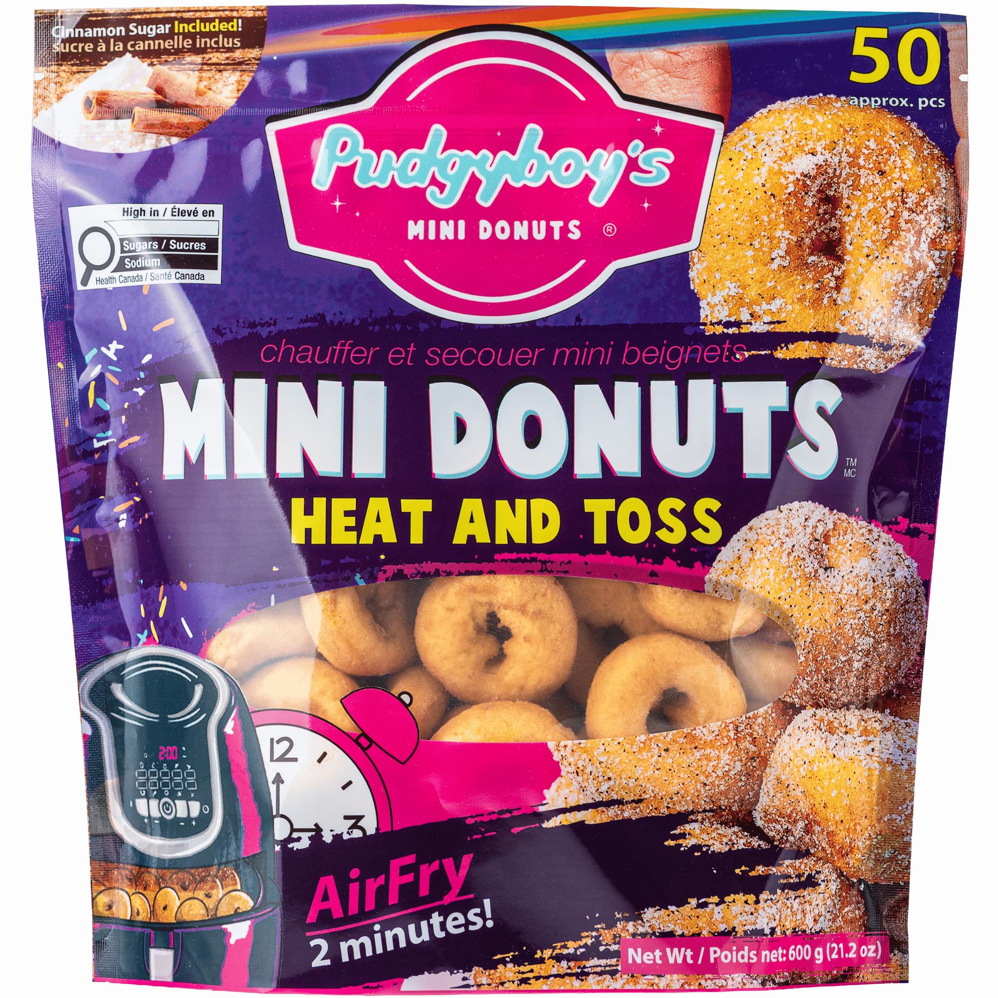 Pudgyboy's - Mini Donuts - Heat and Toss — Each (50 CT)