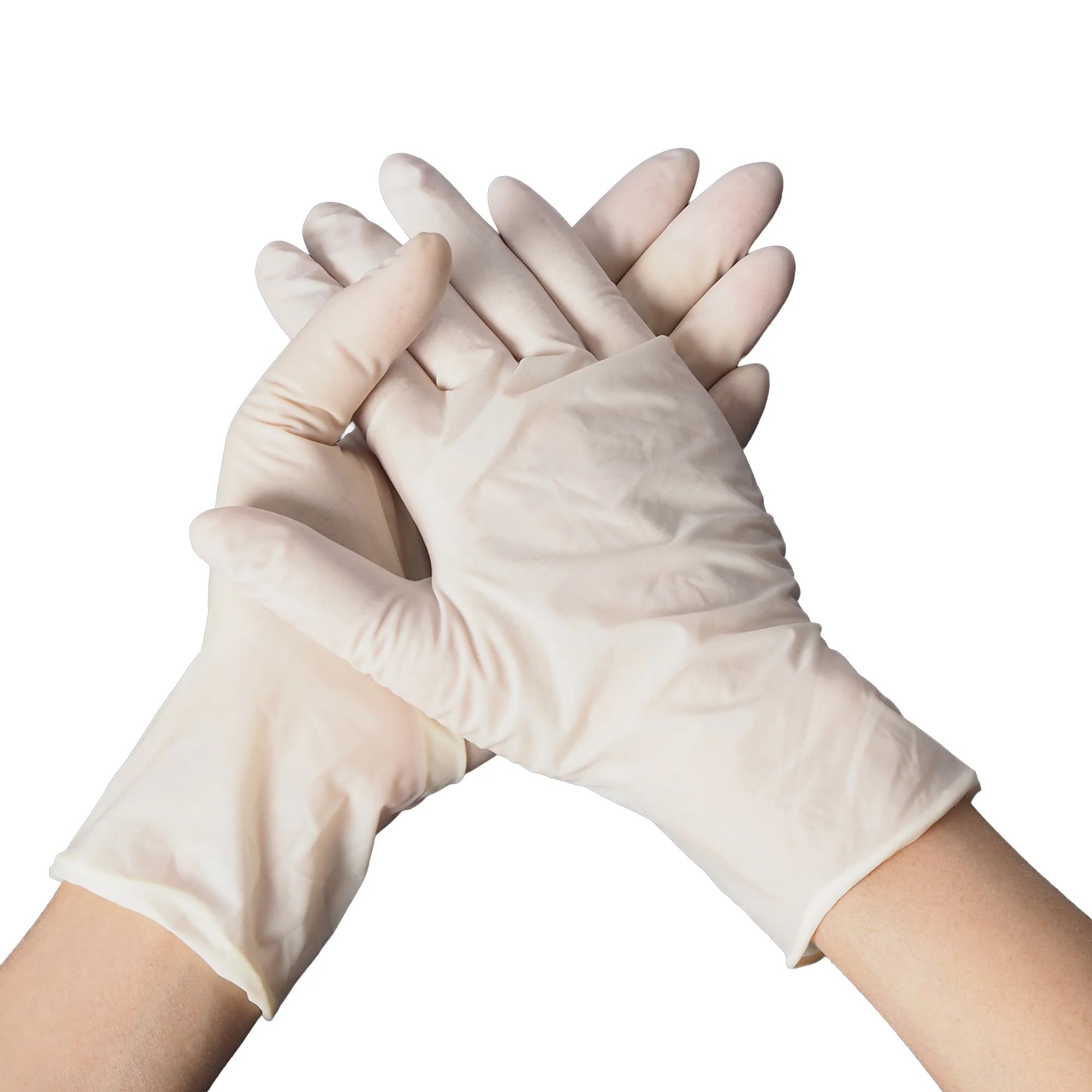 Rhino - Latex Gloves - Powder Free - Small - S700 — Case (100 CT)